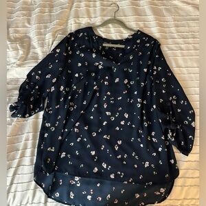 Beautiful printed 3/4 sleeve blouse